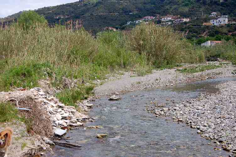 Fiume Lambro (detto anche Centola) in località Isca S.Stefano - Palinuro